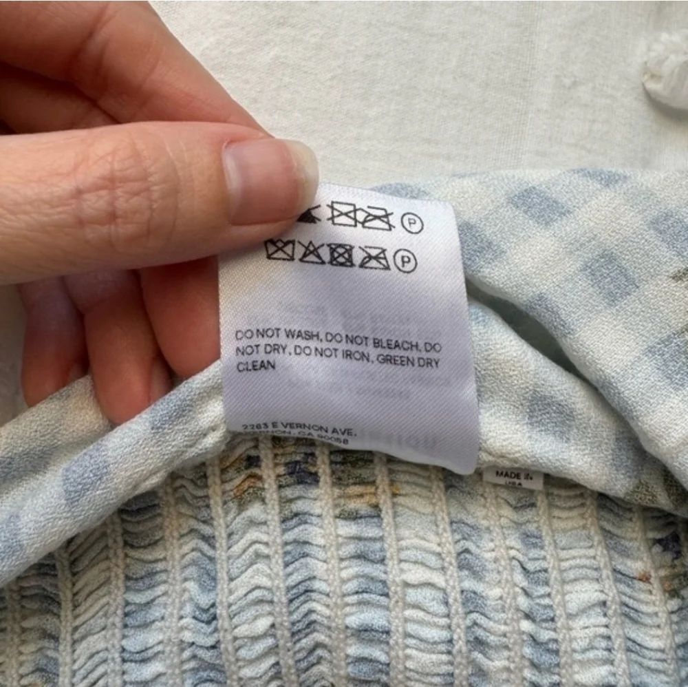 Reformation Reign Top In Al Fresco Size 6 - Picture 8 of 8